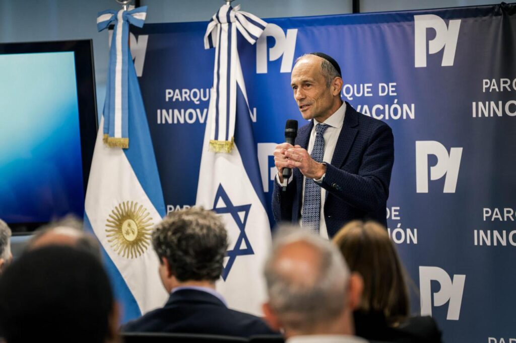El Parque de Innovación recibió a Mois Navon